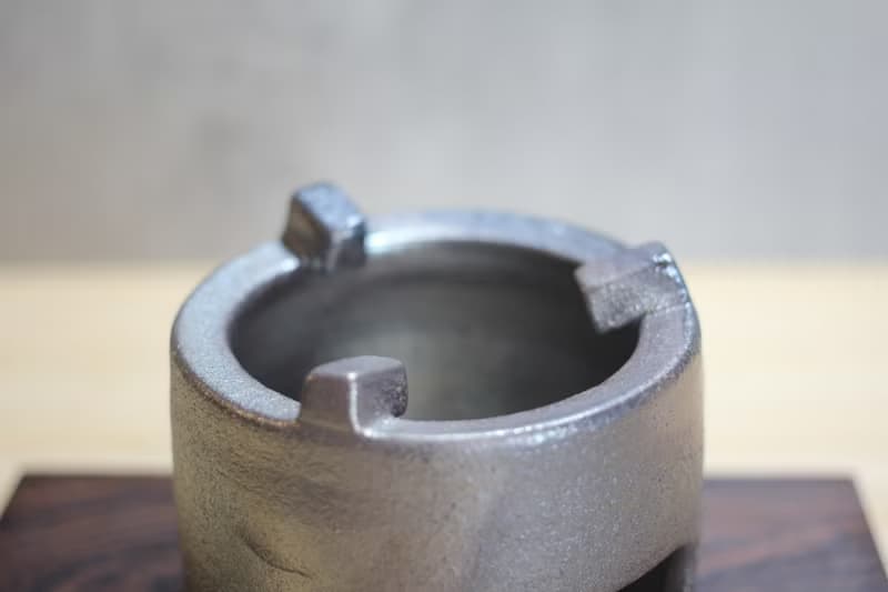【送禮好物】9.5cm 柴燒 保溫爐座 蠟燭加熱台 鶯歌葉敏祥手作