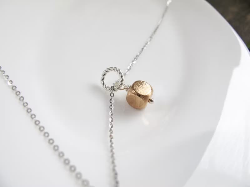 玫瑰金天鐵 925純銀【魔方】維德曼交角 啟動加強水晶 隕石