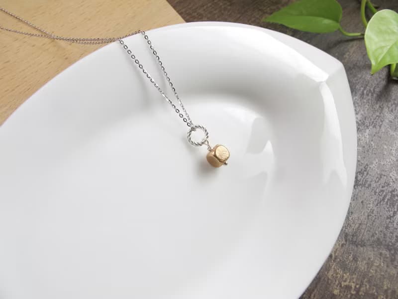 玫瑰金天鐵 925純銀【魔方】維德曼交角 啟動加強水晶 隕石