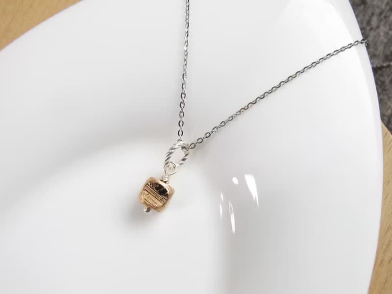 玫瑰金天鐵 925純銀【魔方】維德曼交角 啟動加強水晶 隕石