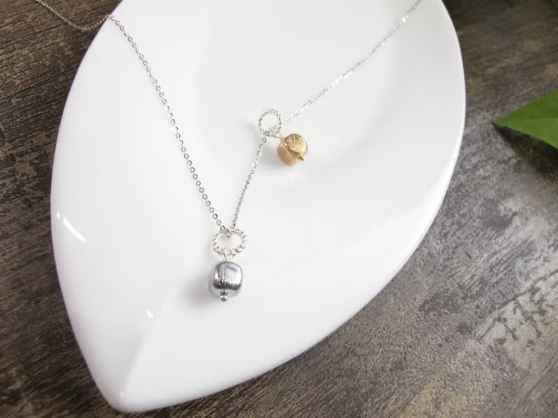 玫瑰金天鐵 925純銀【魔方】維德曼交角 啟動加強水晶 隕石