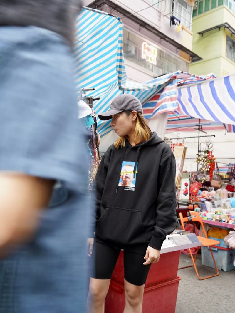 黑色 Crybaby Hoodie 重磅 | 香港設計 原創 移民禮物 有帽衛衣