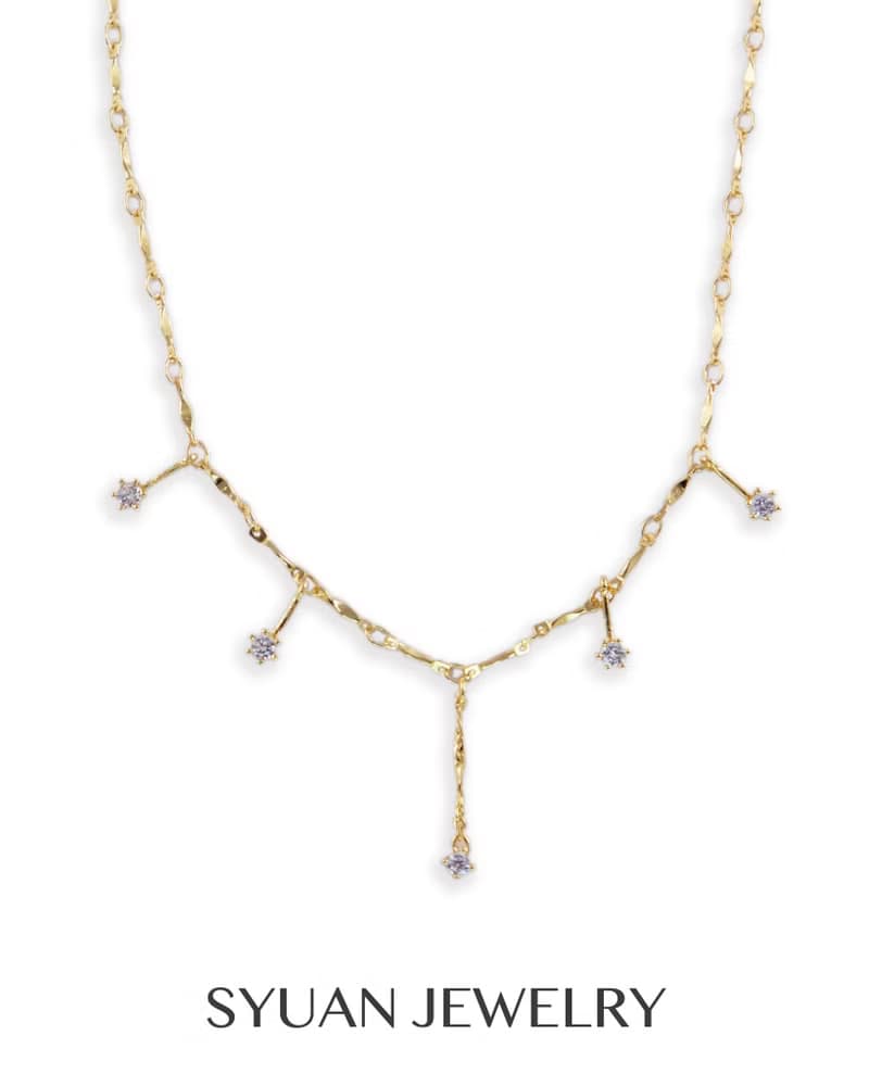 Cinderella仙杜瑞拉- 璀璨鋯石項鍊生日 情人節禮物