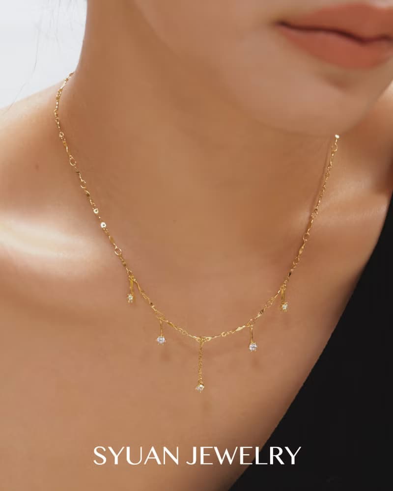 Cinderella仙杜瑞拉- 璀璨鋯石項鍊生日 情人節禮物