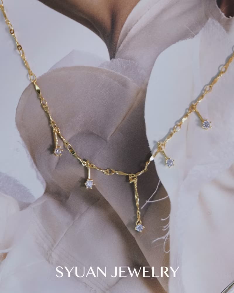 Cinderella仙杜瑞拉- 璀璨鋯石項鍊生日 情人節禮物