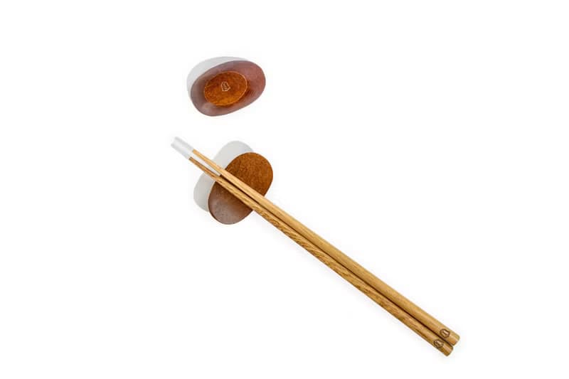 Islandoffer島嶼製作 楠木元寶筷子架/托4個