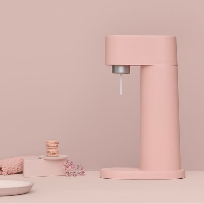 福利品 -- 芬蘭【mysoda】Woody木質氣泡水機-櫻吹粉