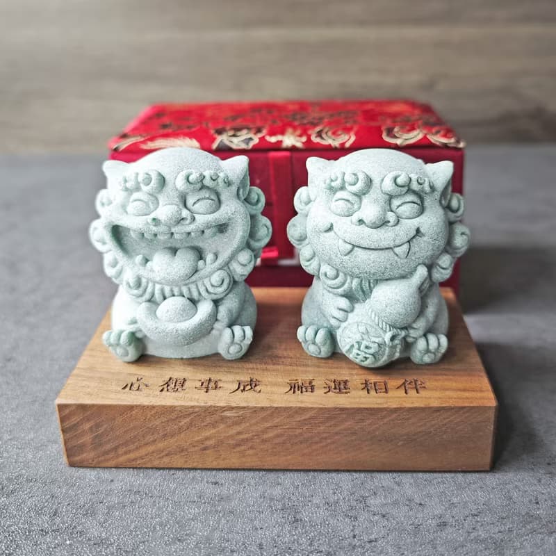 二代哈哈招財獅 父親節禮物 生日禮物 入厝禮物 退休禮物 開店