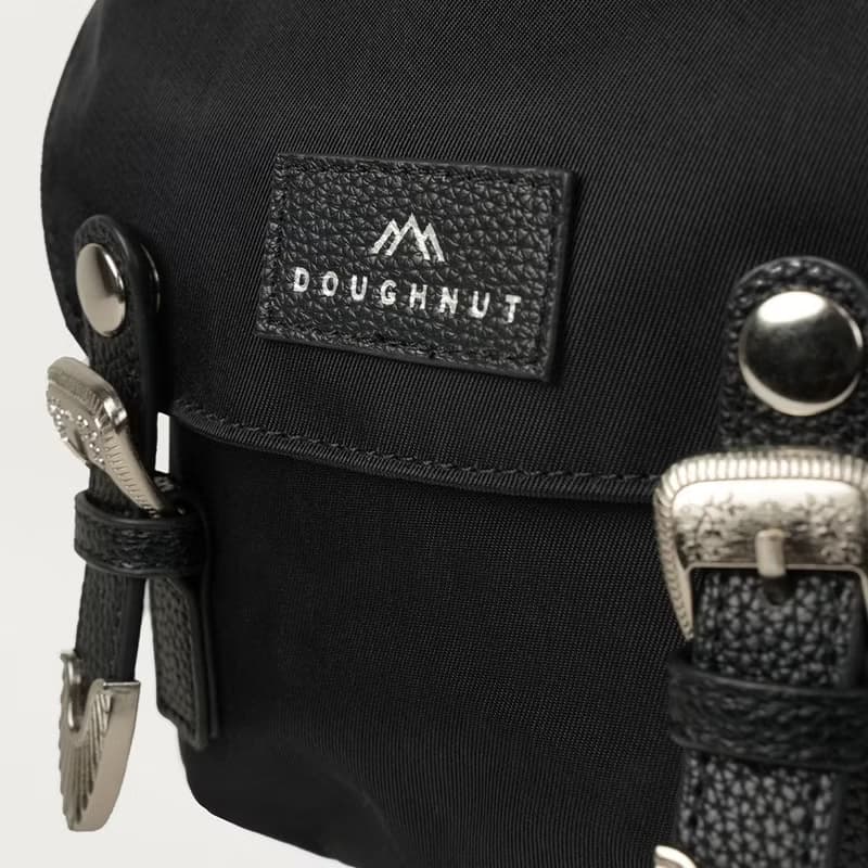 【DOUGHNUT】10.5吋 防潑水 迷你後背包 馬卡龍 水壺格-黑 MC