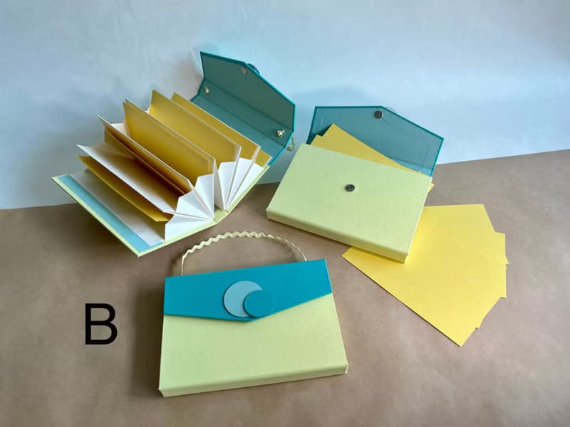 提袋小書-新配色固定版(現貨)/手工卡片/手工書