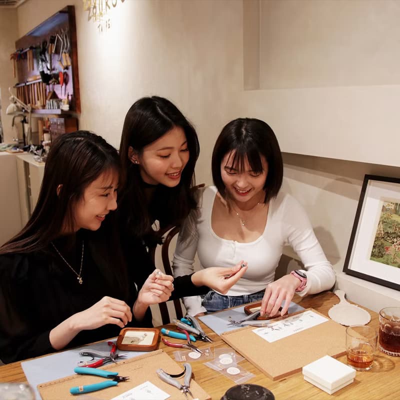 【體驗】zuzu jewelry 輕珠寶耳環手作課程 珍珠天然石 文化幣適用