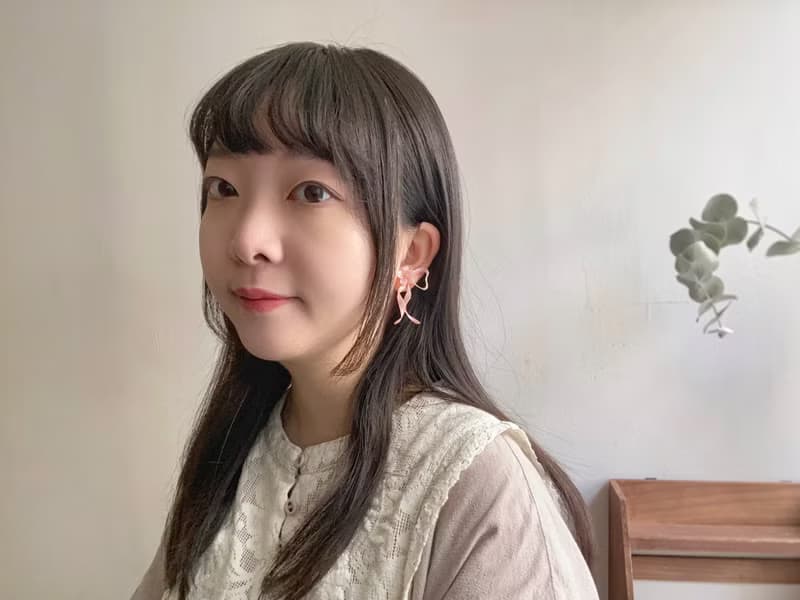 現貨 櫻的絲帶 | 櫻花 耳環 可改夾式