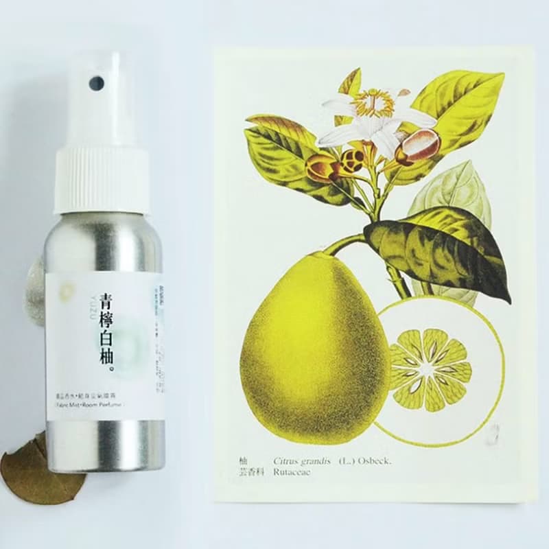青檸白柚-隨身織品噴霧.氣質織品香水.微酸果香與白柚, 柚子香