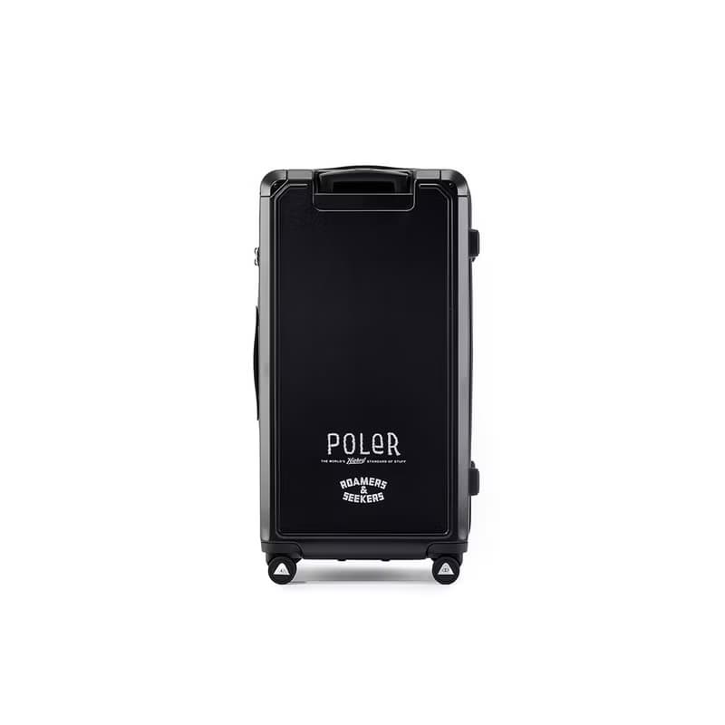 【POLeR】28吋拉鍊款行李箱 胖胖箱 旅行箱-黑