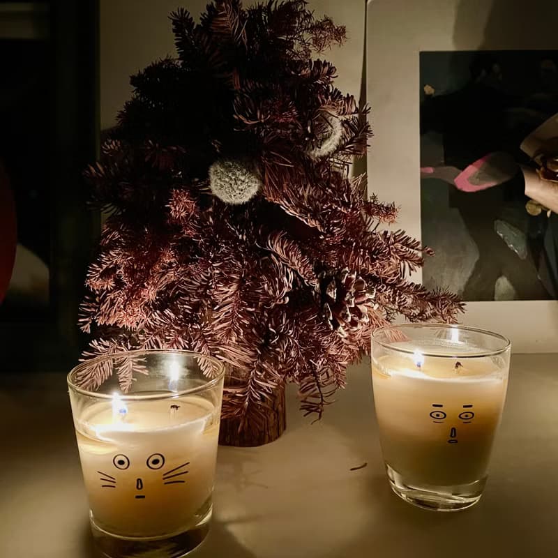 Emoji Candle for destress 香氛心情蠟燭 呃呃 鐵觀音