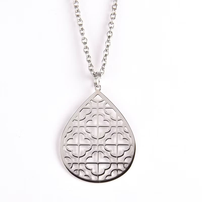 窗花手環項鍊個人套組-事事如意 好運戴著走