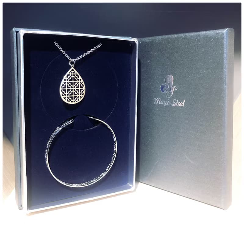 窗花手環項鍊個人套組-事事如意 好運戴著走