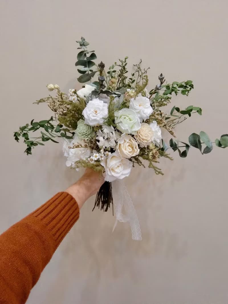 捧花【鹿路森林】永生捧花 乾燥花束 花束 求婚捧花 伴娘捧花