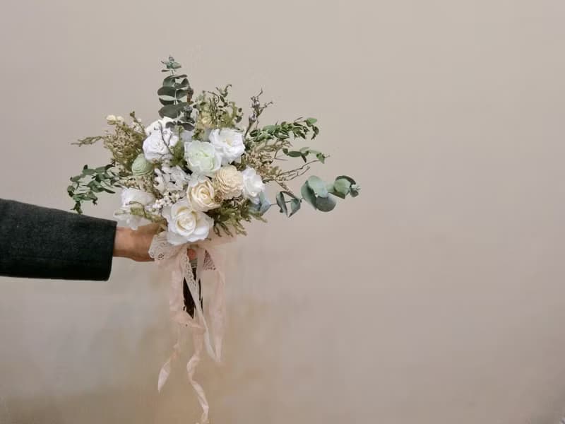 捧花【鹿路森林】永生捧花 乾燥花束 花束 求婚捧花 伴娘捧花