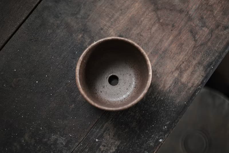 盆器 l 麥色大花 l 陶盆栽