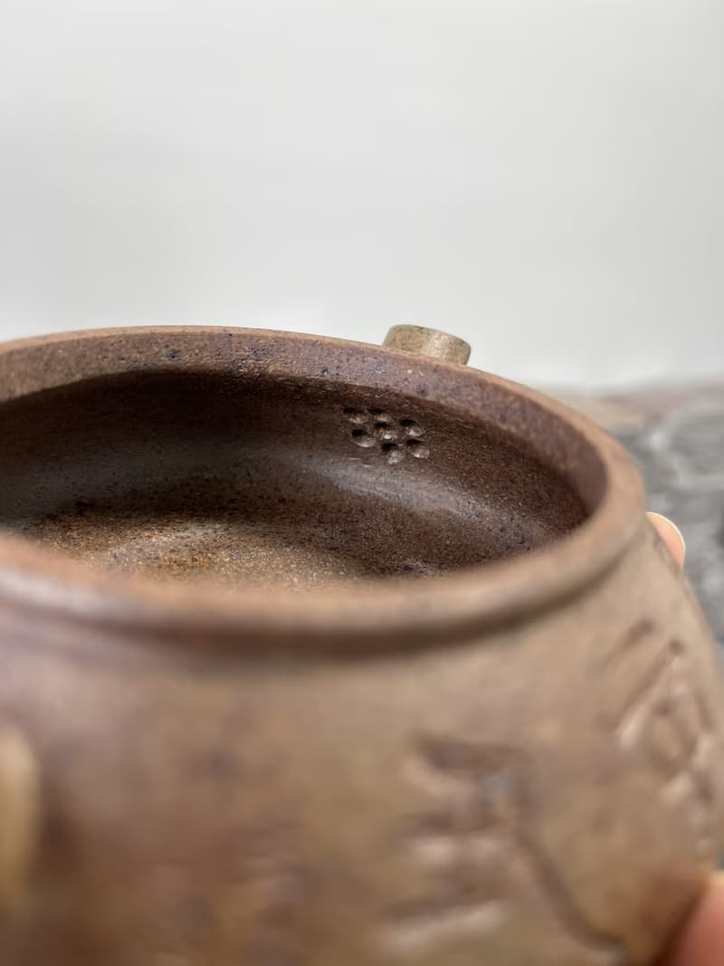 送禮紫砂壺茶壺元境 出水实拍 原矿老紫泥高温烧制 老味十足  气