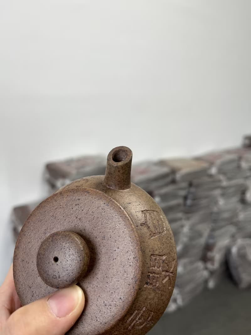 送禮紫砂壺茶壺元境 出水实拍 原矿老紫泥高温烧制 老味十足  气