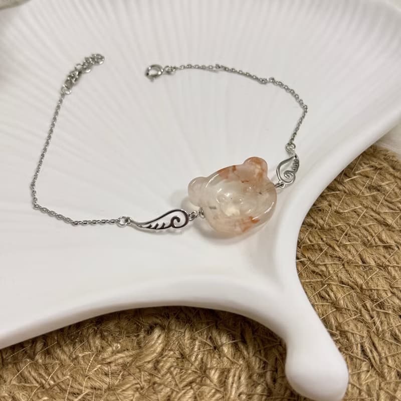 櫻花瑪瑙DIY手鏈