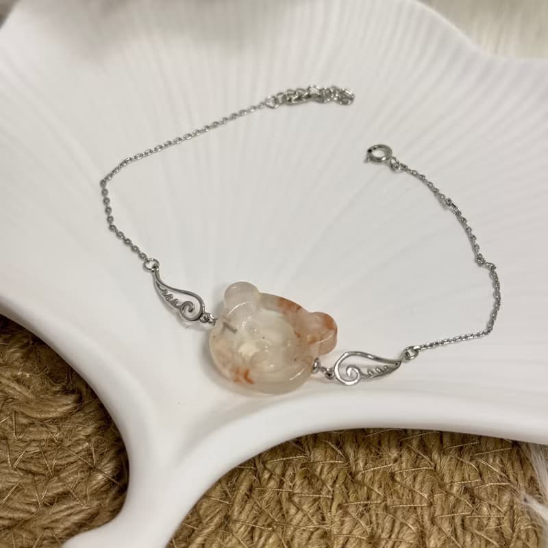 櫻花瑪瑙DIY手鏈