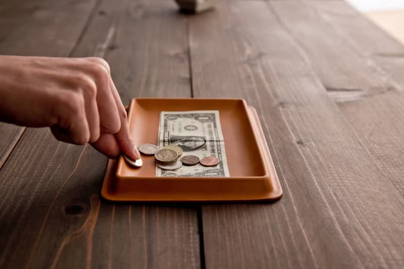 皮革托盤 L ∣ 置物盤 ∣ 配件、手錶、眼鏡、筆 ∣ 禮物 ∣ 收納