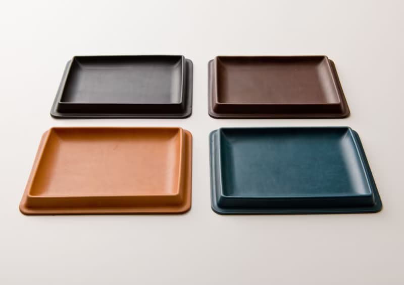 皮革托盤 L ∣ 置物盤 ∣ 配件、手錶、眼鏡、筆 ∣ 禮物 ∣ 收納