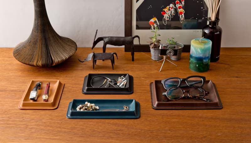 皮革托盤 L ∣ 置物盤 ∣ 配件、手錶、眼鏡、筆 ∣ 禮物 ∣ 收納