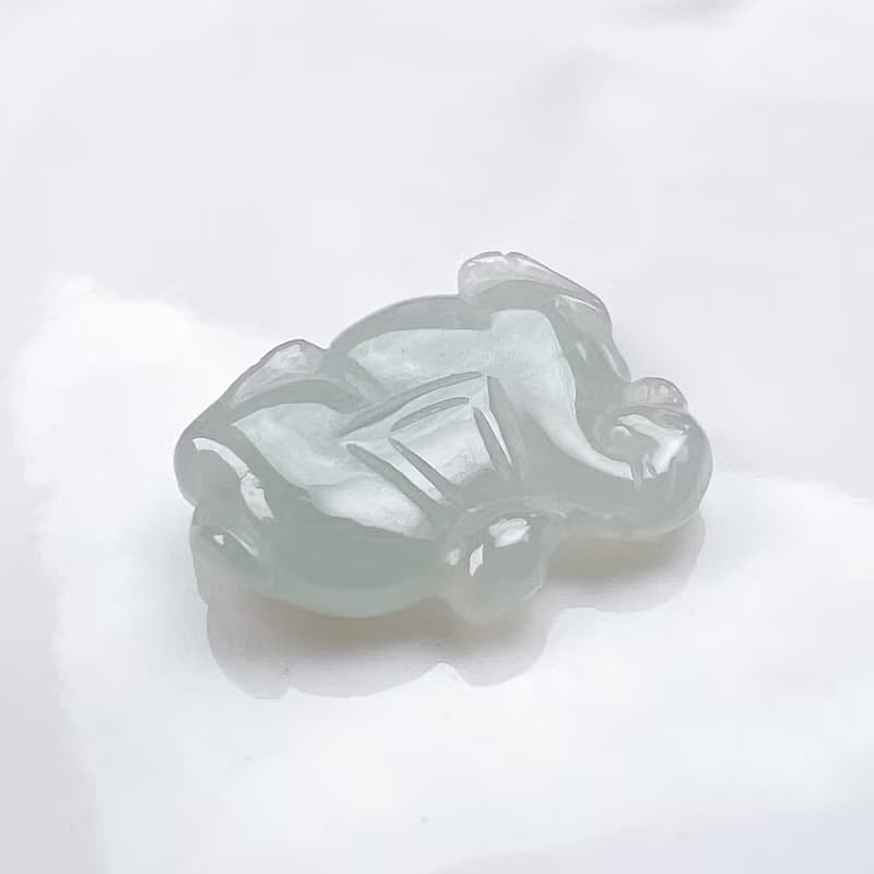 冰種翡翠馬到成功 | 天然緬甸A貨翡翠 | 送禮