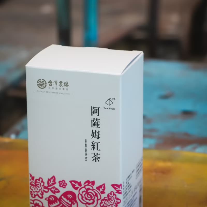 台茶風華 阿薩姆紅茶 (天然製材茶包2.5gx20入/盒) 台灣農林