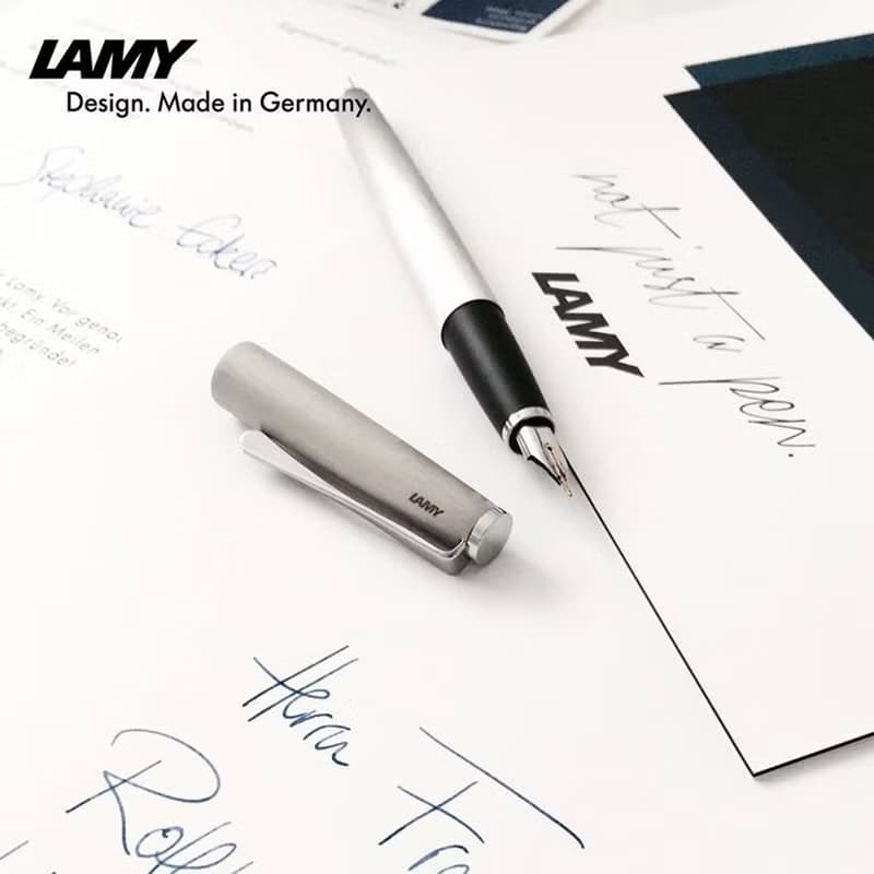 【雷雕刻字】LAMY 鋼珠筆+筆袋禮盒 / studio 系列  - 65 刷紋