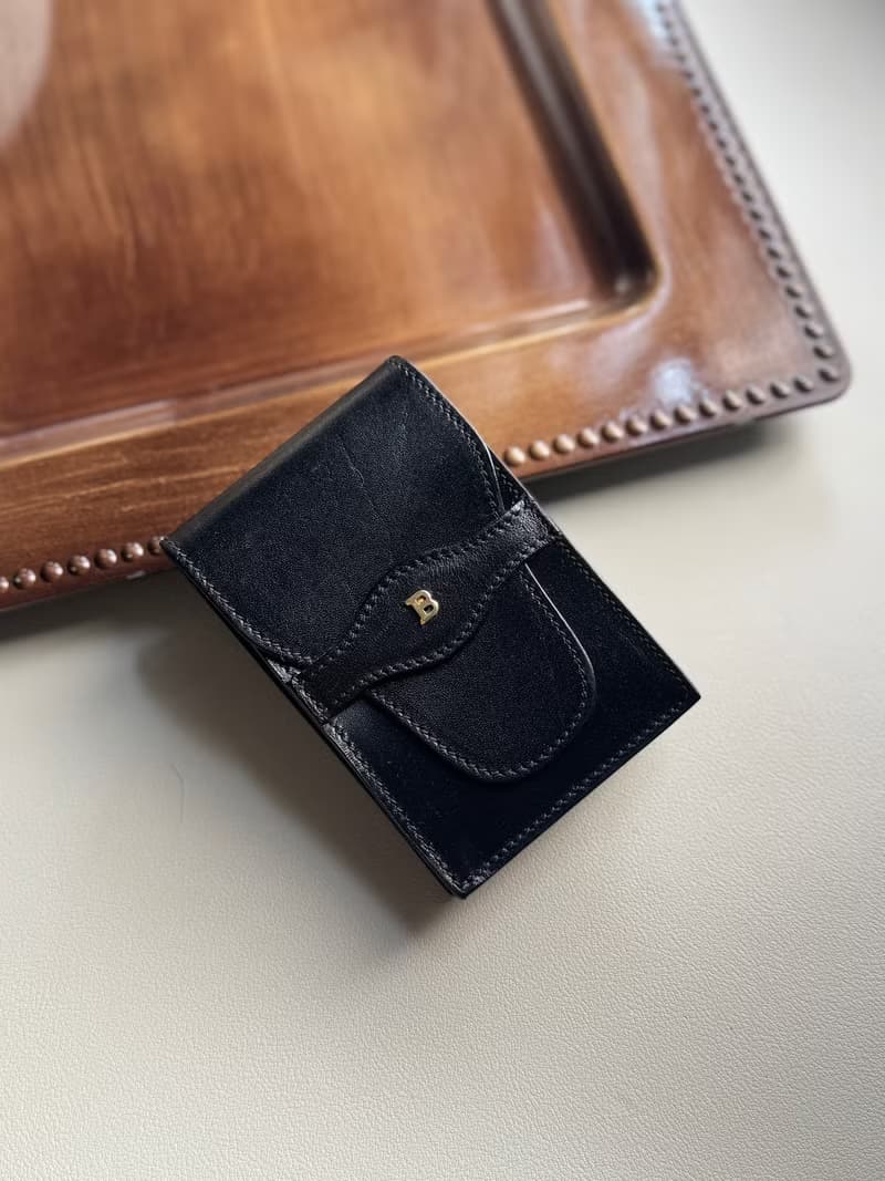 中古正品 Bally 真皮皮套 卡夾 名片套 錢包短夾 香煙盒 禮物