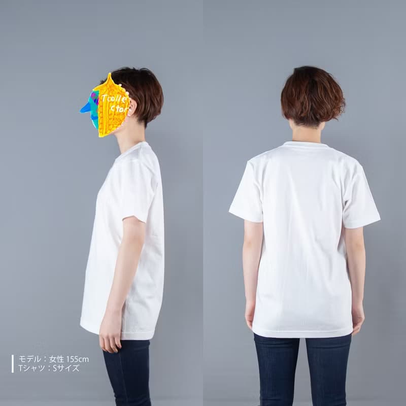 ホチキス　プリントTシャツ　ユニセックスXS〜XLサイズ　Tcollector