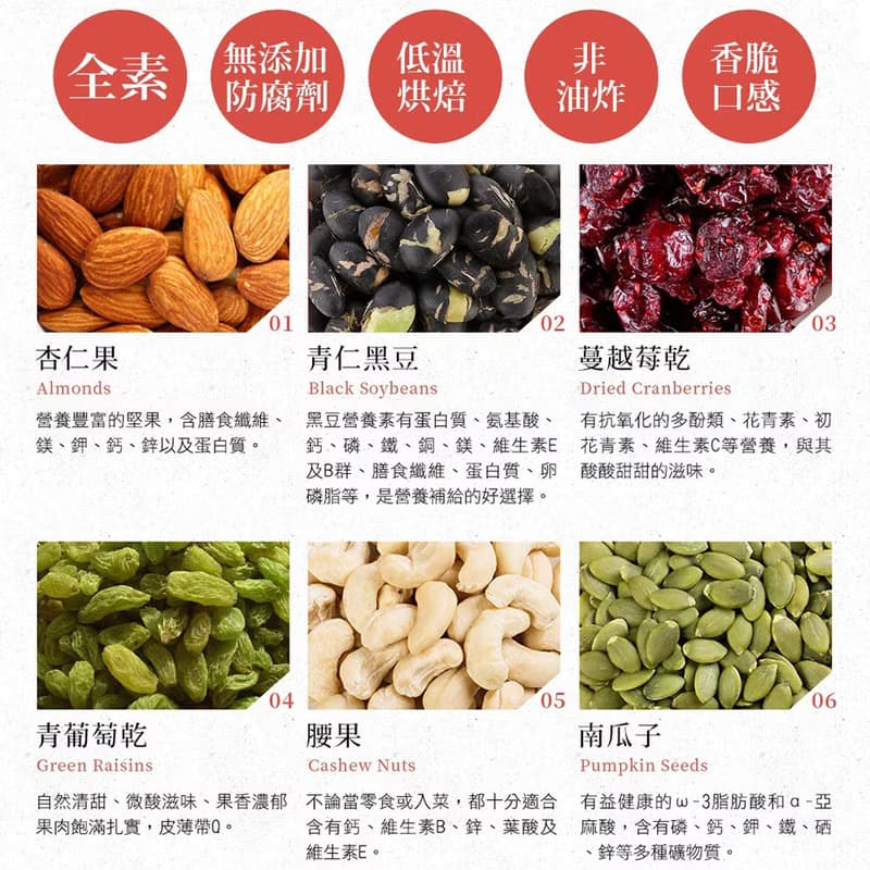 紅布朗 綜合堅果 (200g/罐)堅果/果乾