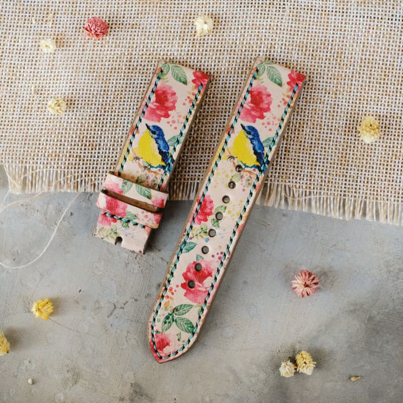 Bird Watch Band Apple手錶皮革錶帶