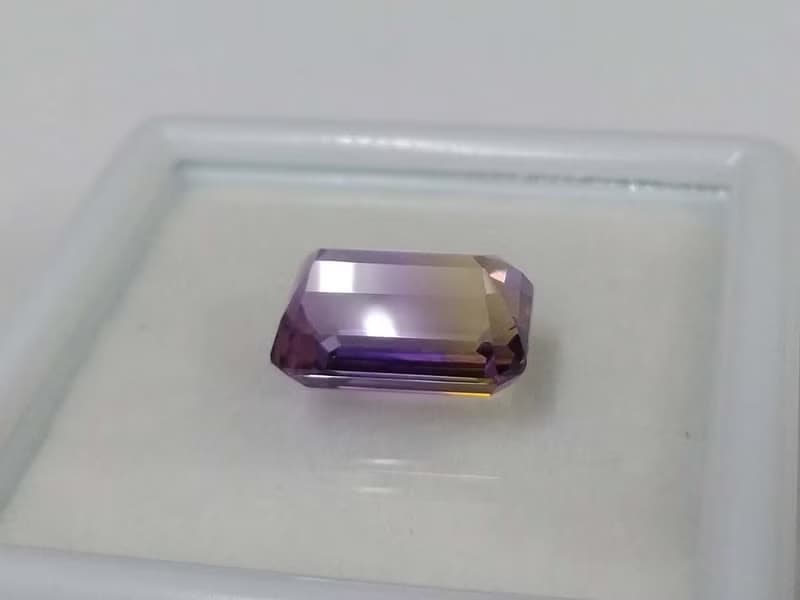 12 x 8 mm ฺNatural ametrine bicolor