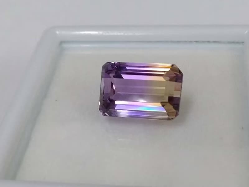 12 x 8 mm ฺNatural ametrine bicolor