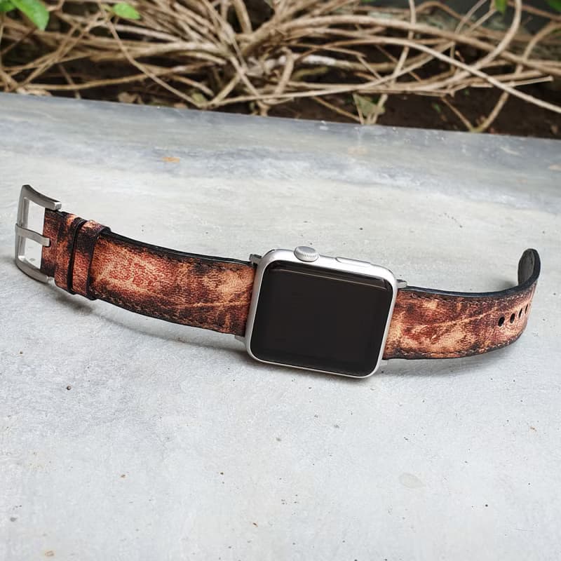 Vintage Apple Watch Band手工系列5系列4系列3系列2系列1