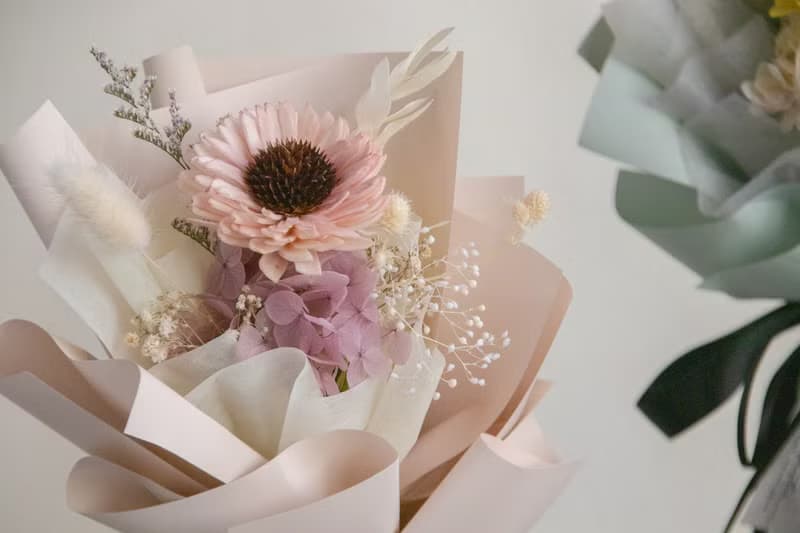 熱銷款 畢業花束 粉橘色畢業花束 擴香花束 共三種尺寸