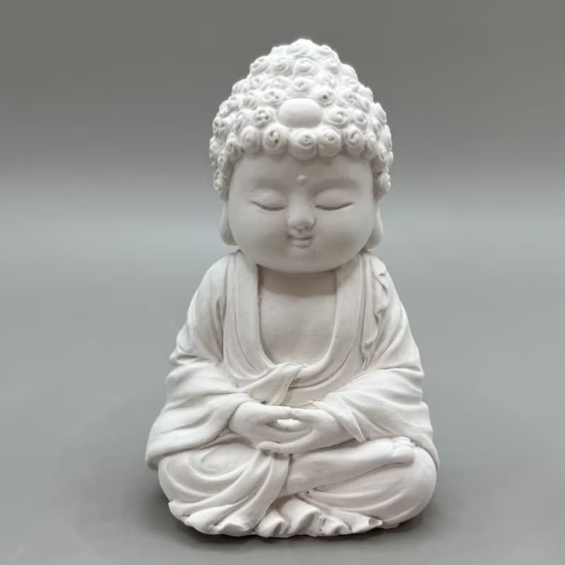 佛像擺飾 淨念吉祥小佛之育德 小盤套組 藝術香氛擴香 居家美學