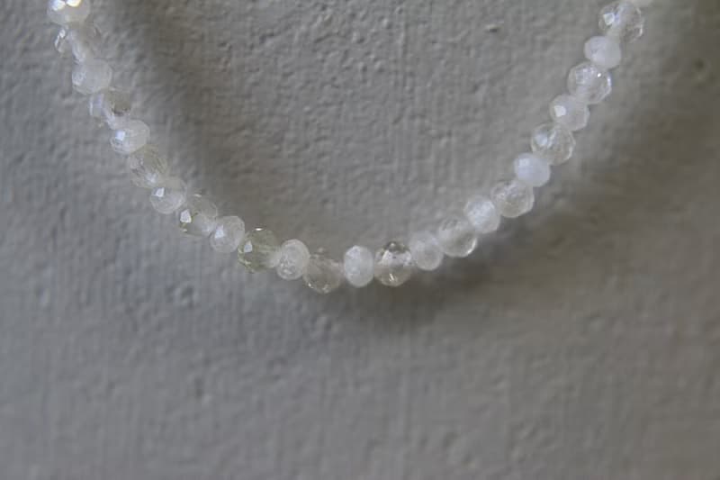 手環 月光石 黃水晶 珍珠 - 關心 -