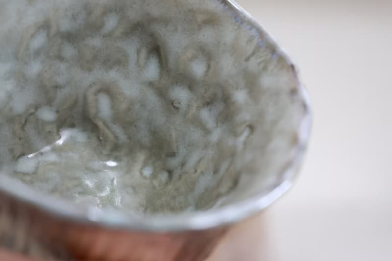 柴燒手捏小茶碗/青瓷握杯/品茗杯/200ml/瀧間拾光