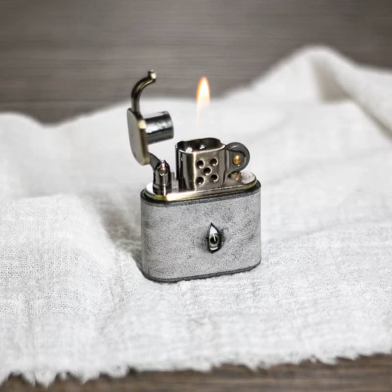 純銅復古老式煤油打火機