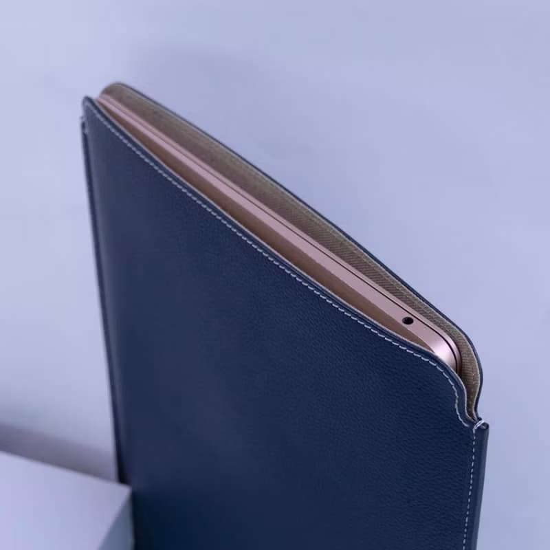 Leather MacBook Air 15 Sleeve Personalized