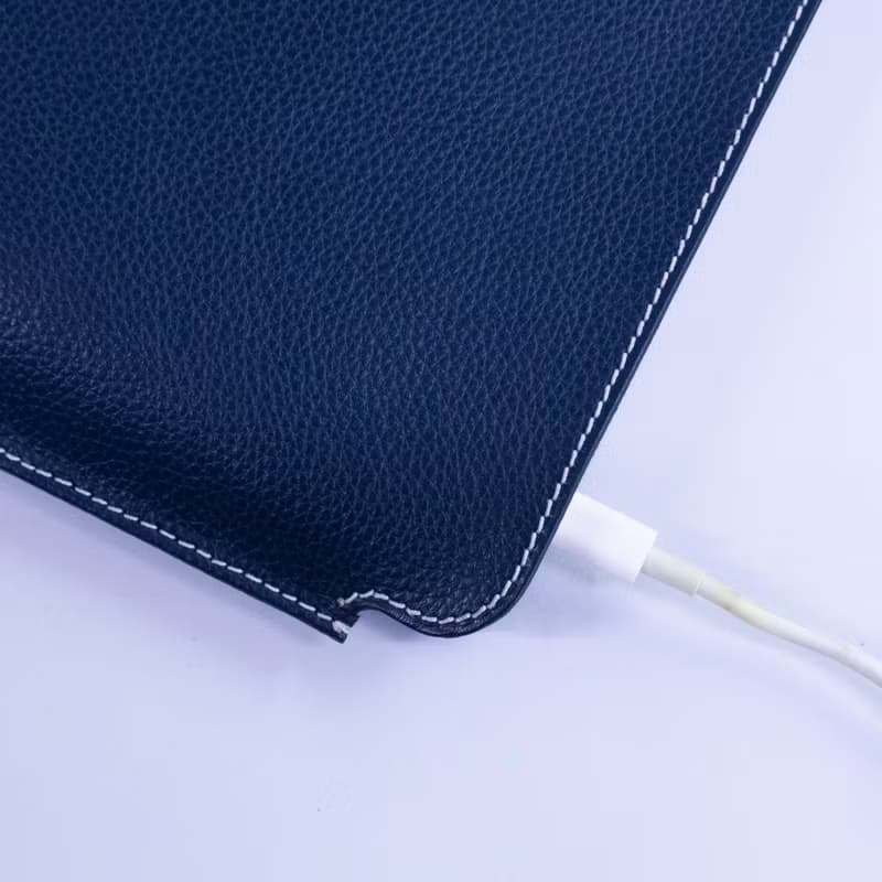 Leather MacBook Air 15 Sleeve Personalized