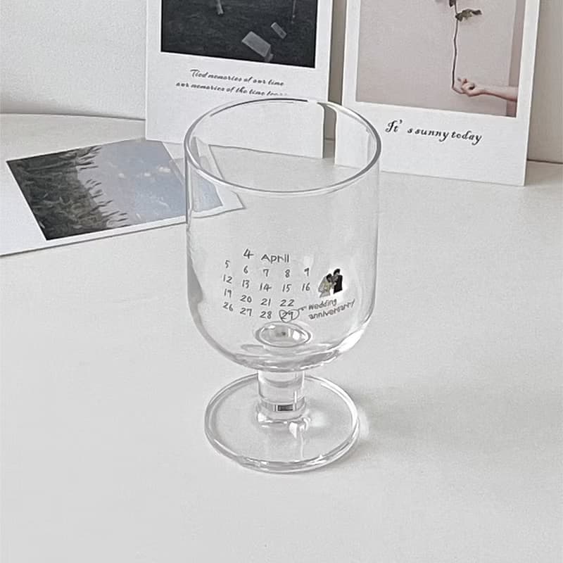 Memory Goblet with Anniversary Calendar - 280ml