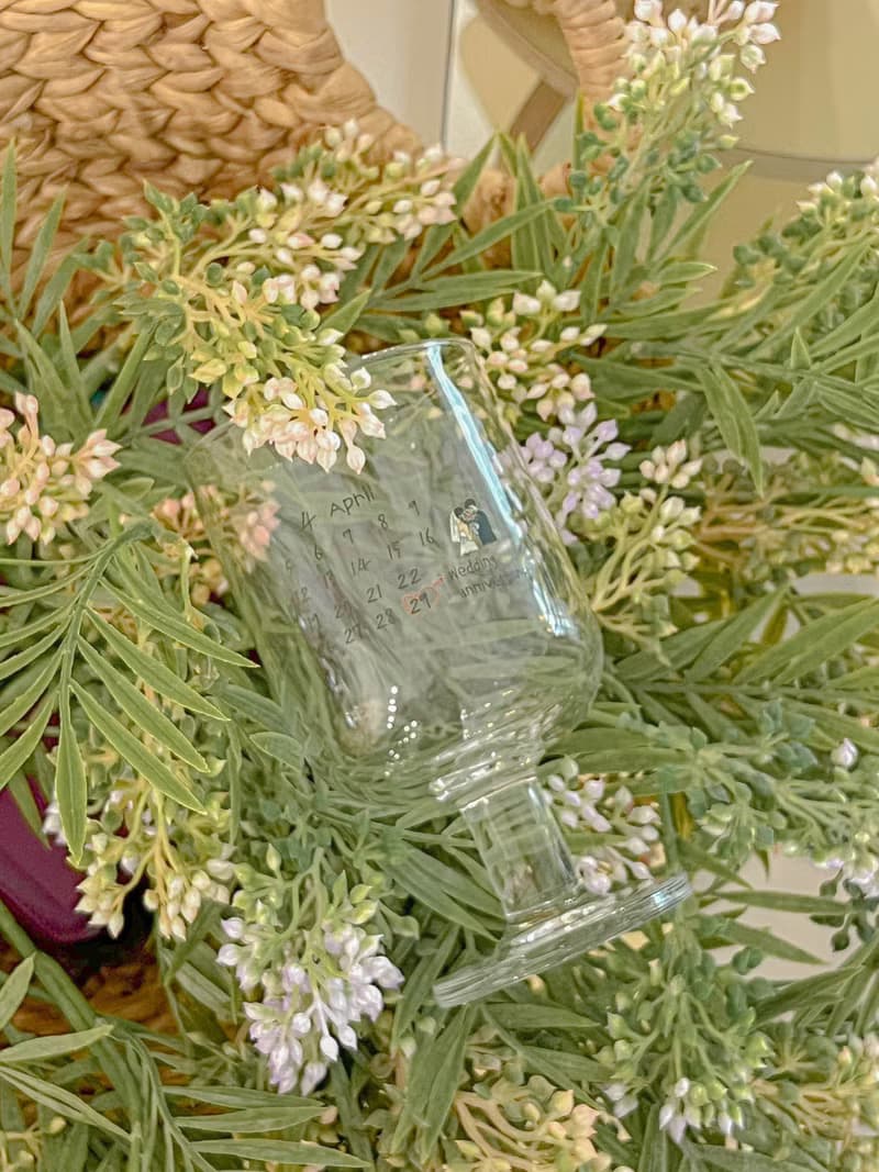Memory Goblet with Anniversary Calendar - 280ml